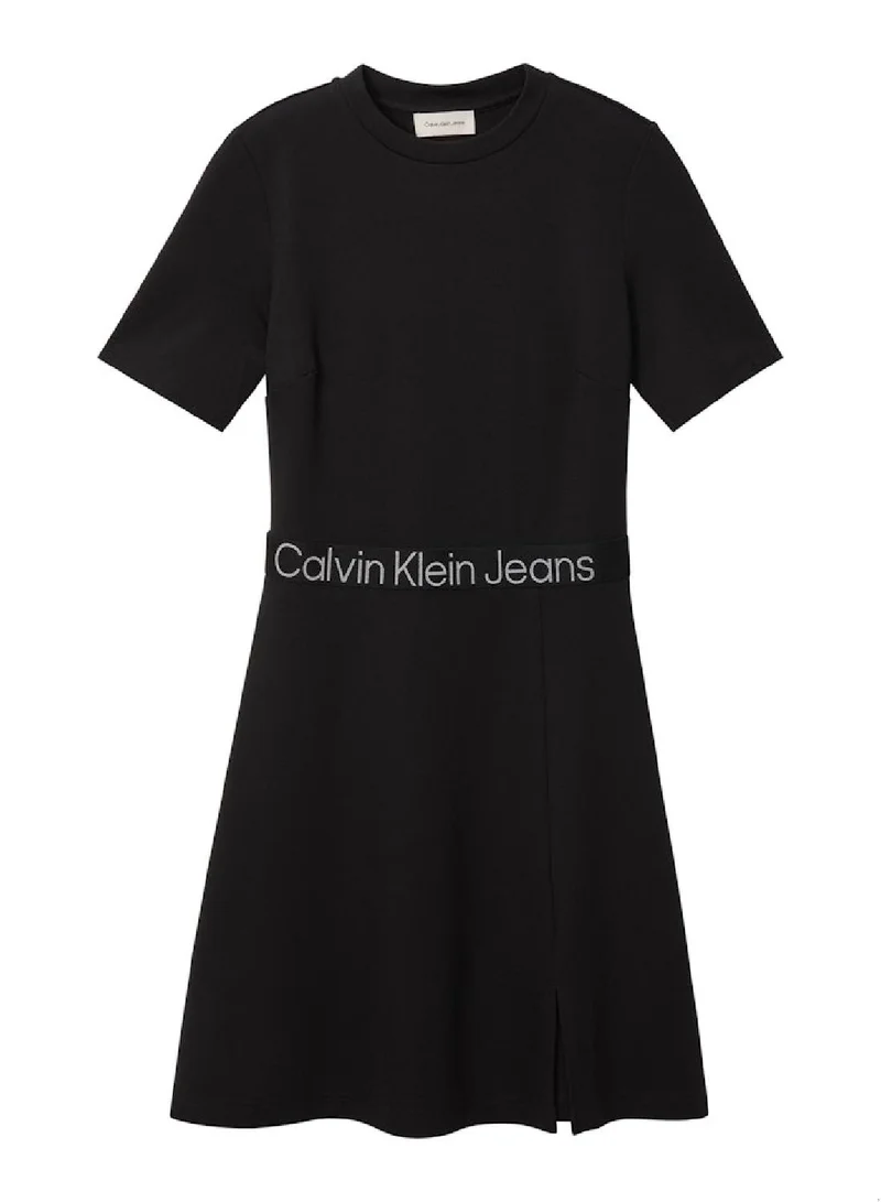Calvin Klein Jeans  Milano Short Sleeves Dress for Women | Best Price UAE
